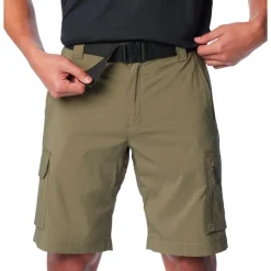 Pantaloncini da trekking Columbia Silver Ridge Utility Cargo Short Stone Green
