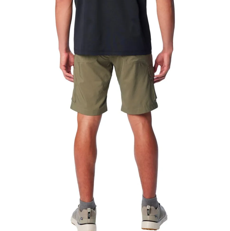 Pantaloncini da trekking Columbia Silver Ridge Utility Cargo Short Stone Green