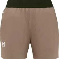 Pantaloncini da trekking Millet Wanaka Stretch Short III W Beige