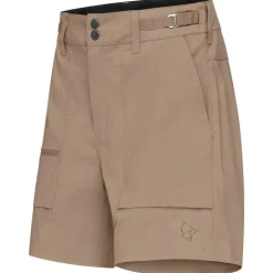 Pantaloncini da trekking Norrona Femund Light Cotton Short W Winter Twig