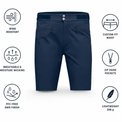 Pantaloncini da trekking Norrona Femund Flex1 Lightweight Short Indigo Night