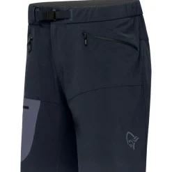 Pantaloncini da trekking Norrona Falketind Flex1 Light Short Winter Twig Caviar Black