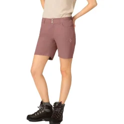 Pantaloncini da trekking Norrona Femund Cotton Short W Grape Shake