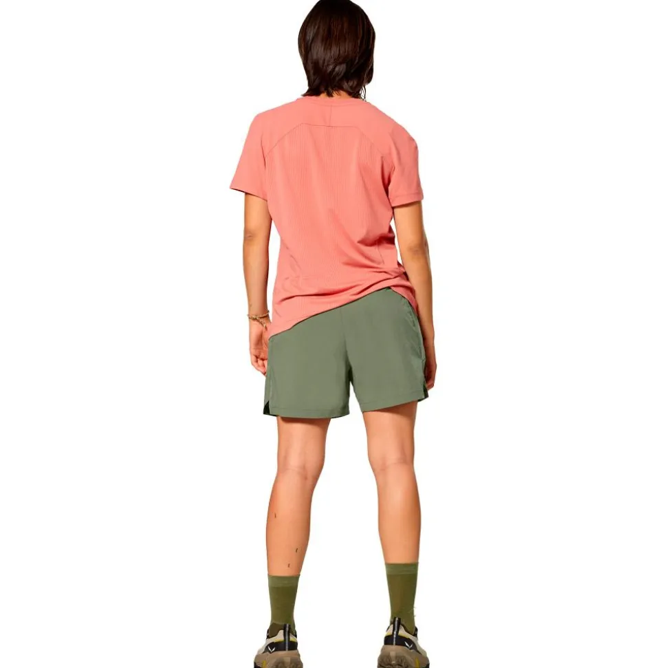 Pantaloncini da trekking Salewa Pedroc Durastretch Light Short W Faded Green