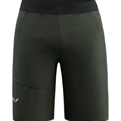 Pantaloncini da trekking Salewa Puez 4 Short Dark Olive