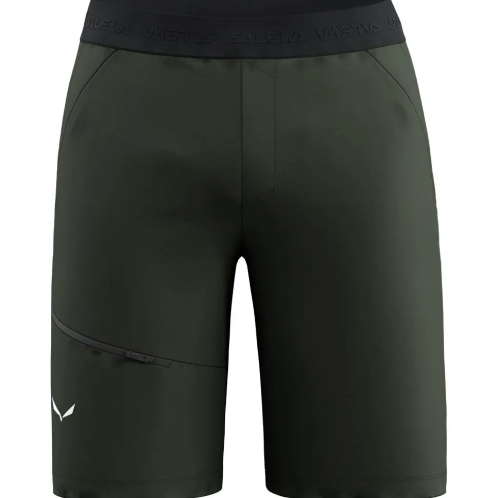 Pantaloncini da trekking Salewa Puez 4 Short Dark Olive