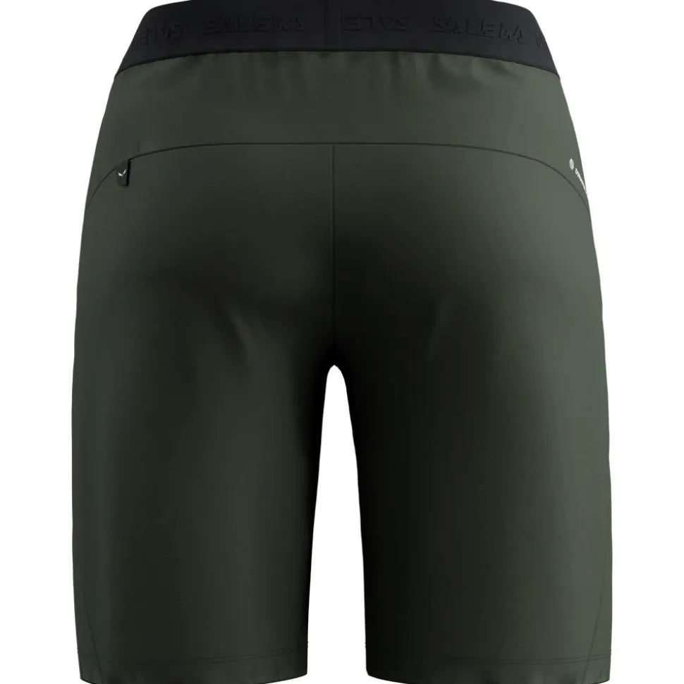Pantaloncini da trekking Salewa Puez 4 Short Dark Olive