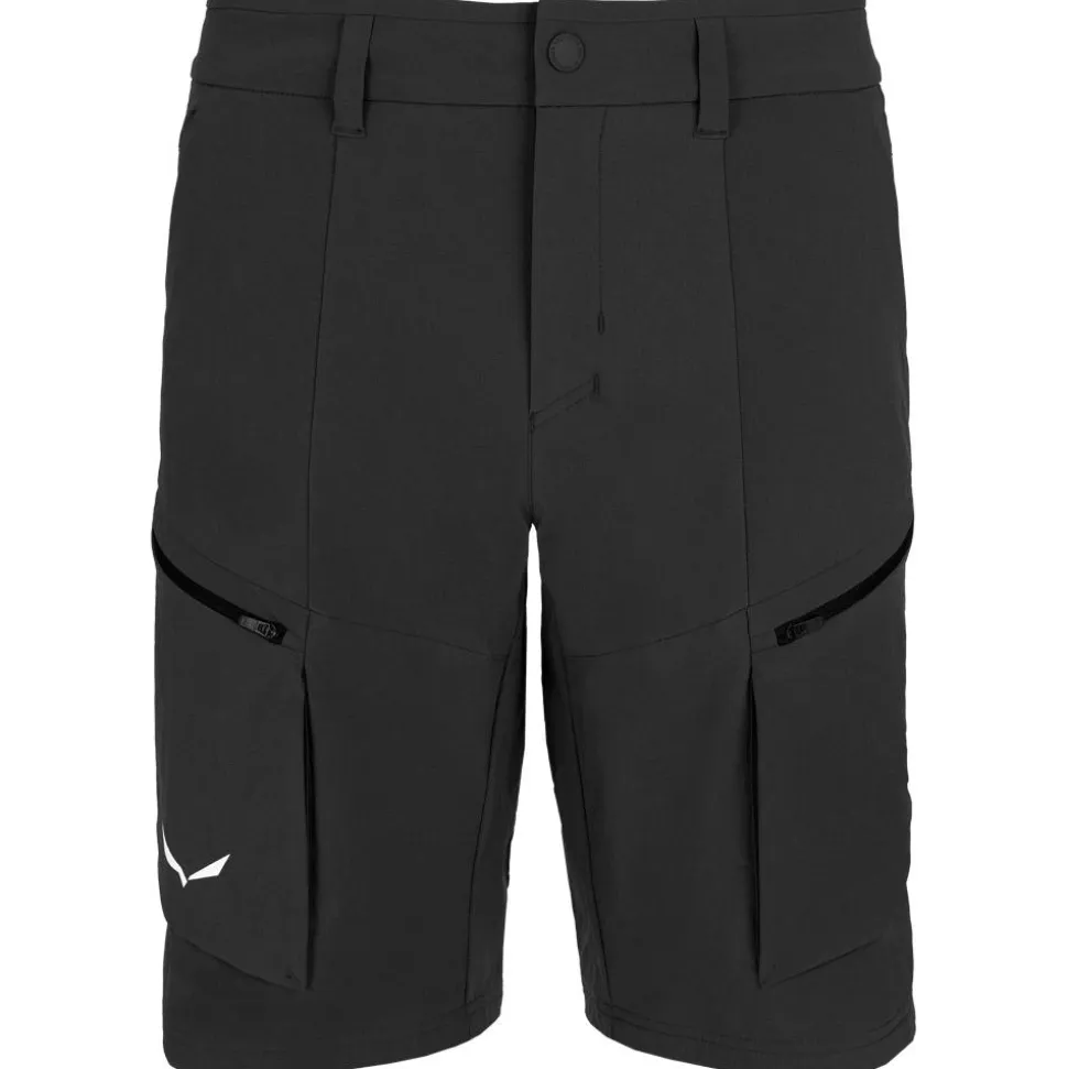 Pantaloncini da trekking Salewa Puez Durastretch Cargo Shorts M Black Out