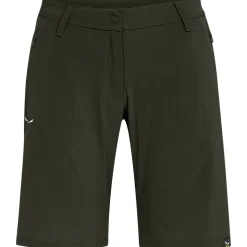 Pantaloncini da trekking Salewa Talvena Durastretch W Dark Olive