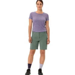 Pantaloncini da trekking Vaude Women's Skomer Agave
