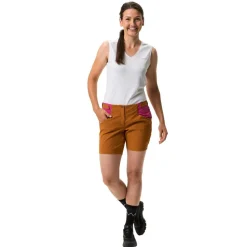 Pantaloncini da trekking Vaude Women's Tekoa Shorts III Silt Brown