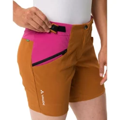 Pantaloncini da trekking Vaude Women's Tekoa Shorts III Silt Brown