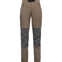 Pantaloni da alpinismo Black Diamond W Alpine Hybrid Walnut Anthracite