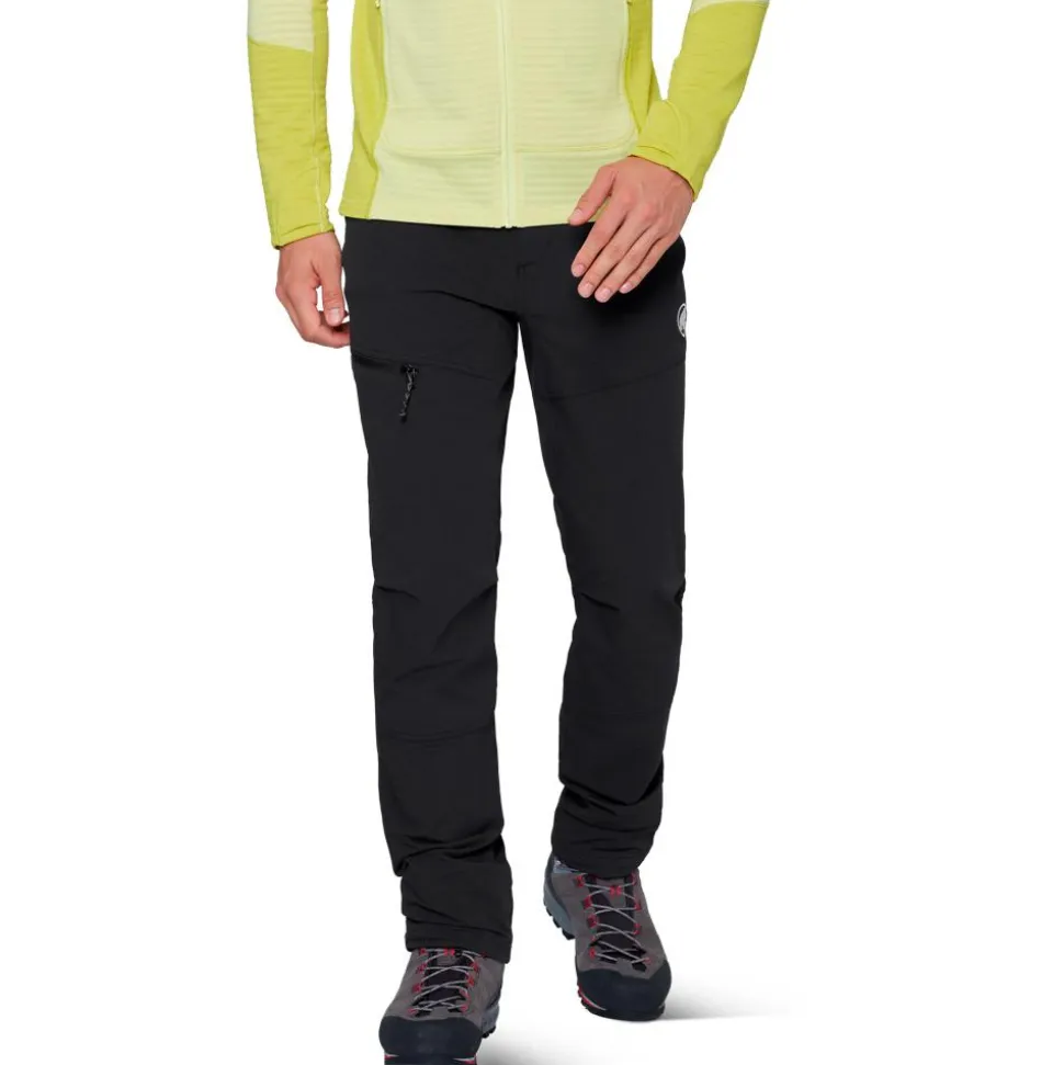 Pantaloni da alpinismo Mammut Taiss Softshell Black