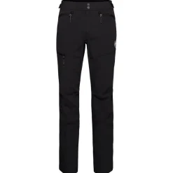 Pantaloni da alpinismo Mammut Taiss Softshell Black