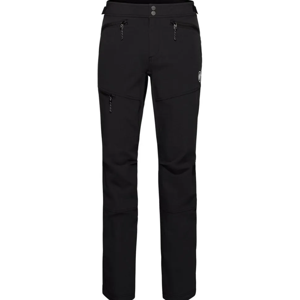 Pantaloni da alpinismo Mammut Taiss Softshell Black