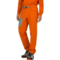 Pantaloni da alpinismo Norrona Falketind Flex1 Light Pants M Gold Flame