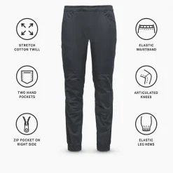 Pantaloni da arrampicata Black Diamond M Notion Pant Charcoal