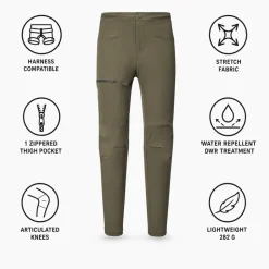 Pantaloni da arrampicata Millet Cimaï Poly Grape Leaf
