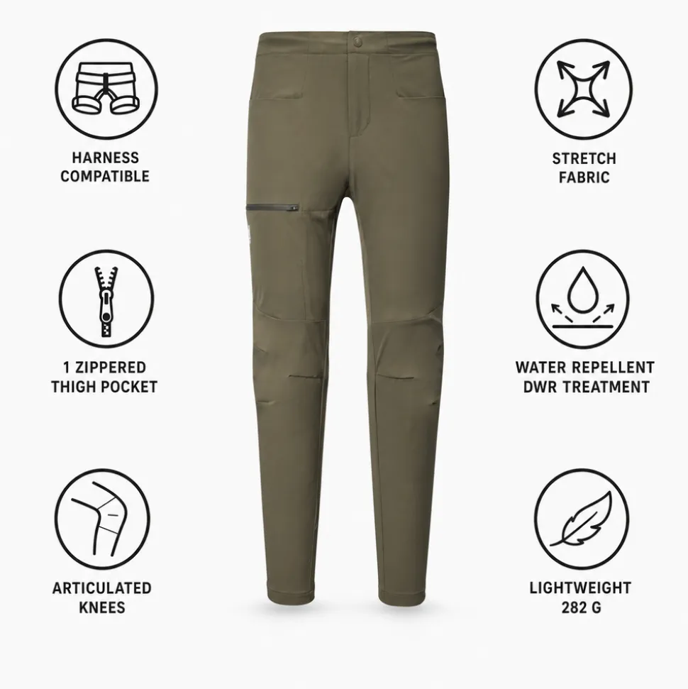 Pantaloni da arrampicata Millet Cimaï Poly Grape Leaf