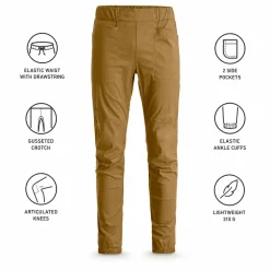 Pantaloni da arrampicata Ortovox Affinity Pants Wild Cumin