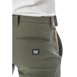 Pantaloni da arrampicata Snap Men's Chino Pants Dark Khaki