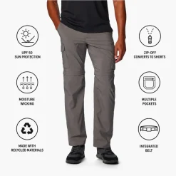 Pantaloni da trekking Columbia Silver Ridge Utility Convertib Pant Grey