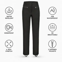 Pantaloni da trekking Icepeak Enigma Noir