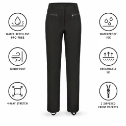 Pantaloni da trekking Icepeak Enigma Noir