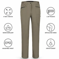 Pantaloni da trekking Icepeak Derry Granit