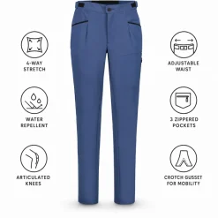 Pantaloni da trekking Icepeak Dike Bleu Marine