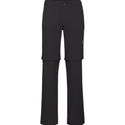 Pantaloni da trekking Mammut Hiking V Zip Off Black