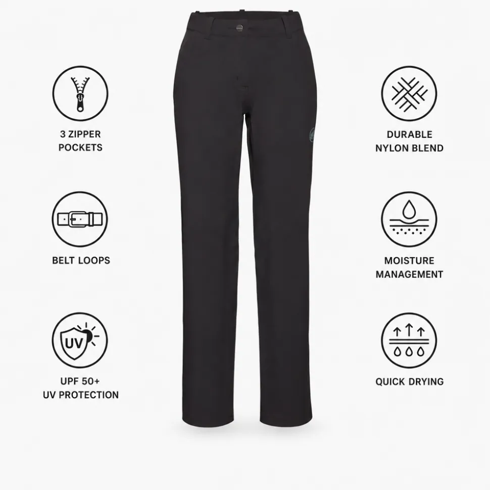 Pantaloni da trekking Mammut Hiking V Pants W Black