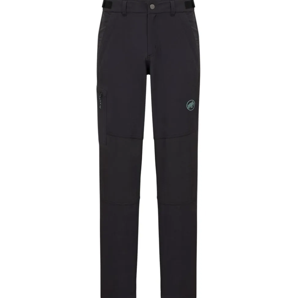 Pantaloni da trekking Mammut Runbold Guide Sofshell Black