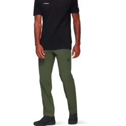 Pantaloni da trekking Mammut Hiking V Pants M Dark Marsh
