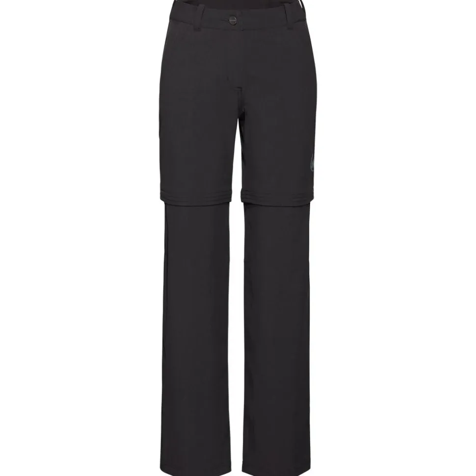 Pantaloni da trekking Mammut Hiking V Zip Off W's Black