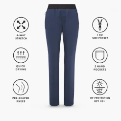 Pantaloni da trekking Millet Wanaka Stretch Pant III W Saphir