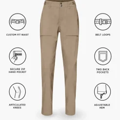 Pantaloni da trekking Norrona Femund Light Cotton Pant W Winter Twig