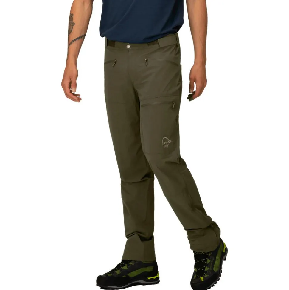 Pantaloni da trekking Norrona Femund Flex1 Lightweight Pant Olive Night