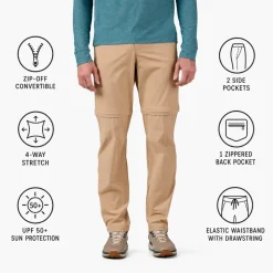 Pantaloni da trekking Rossignol Lycian Zip Off Pant Mocha