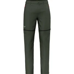 Pantaloni da trekking Salewa Puez Talveno Durastretch 2 en 1 Pant Dark Olive