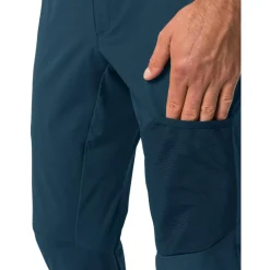 Pantaloni da trekking Vaude Men's Scopi Pants III Dark Sea Dark Sea