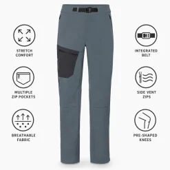 Pantaloni da trekking Vaude Men's Badile III Heron
