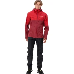 Pantaloni da trekking Vaude Scopi 2,5L Rain Pants Black