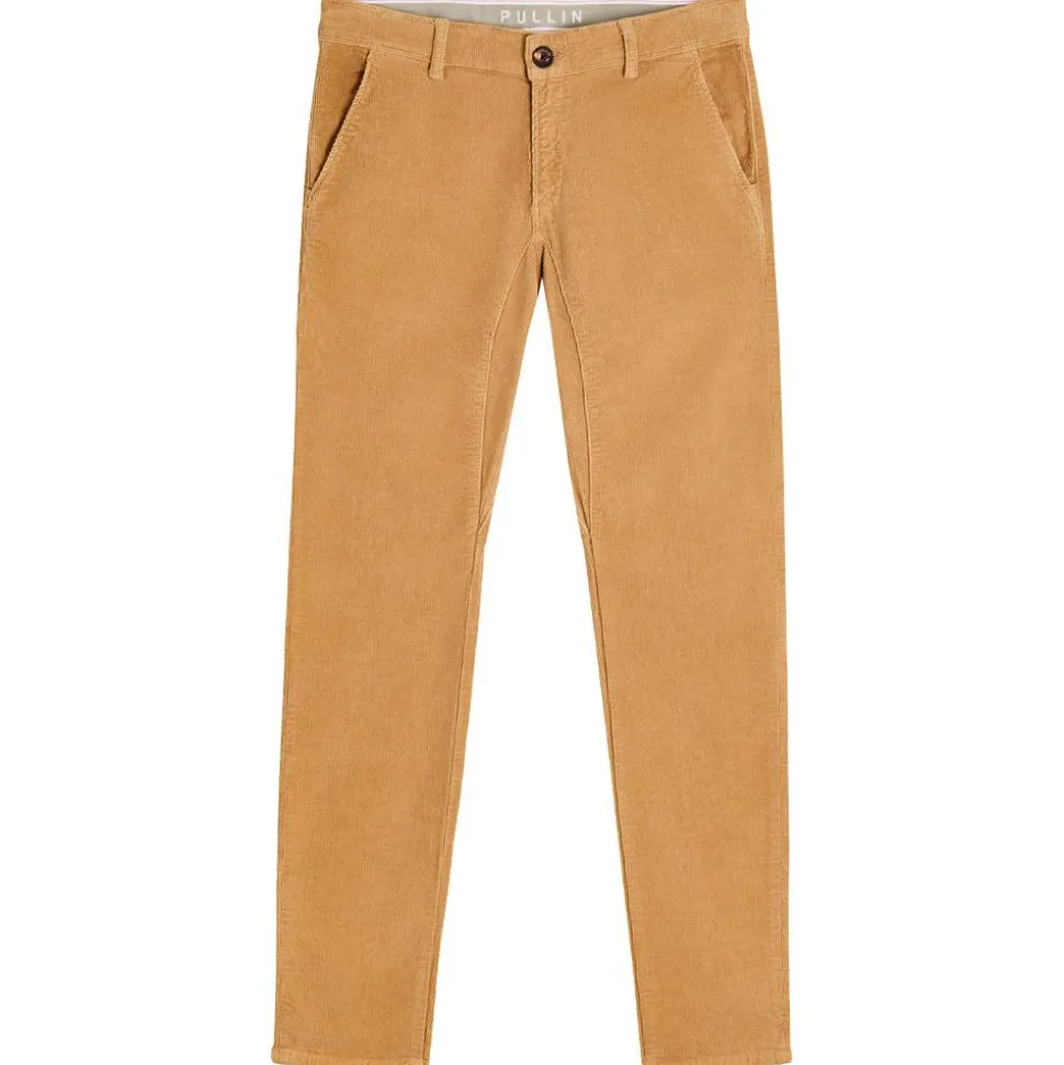 Pantaloni Pullin Dening Chino Corduroy Beige