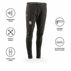 Pantaloni sci di fondo Bjorn Daehlie Flow Wmn Black