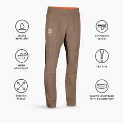 Pantaloni sci di fondo Bjorn Daehlie Power Desert Taupe