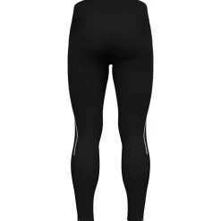 Pantaloni sci di fondo Odlo Ceramiwarm Tights Black Odlo Concrete Grey