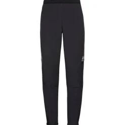 Pantaloni sci di fondo Odlo Engvik Pants Black Concrete Grey