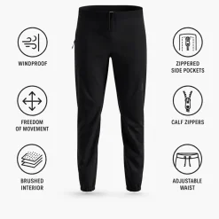 Pantaloni sci di fondo Odlo Essential Warm M's Black
